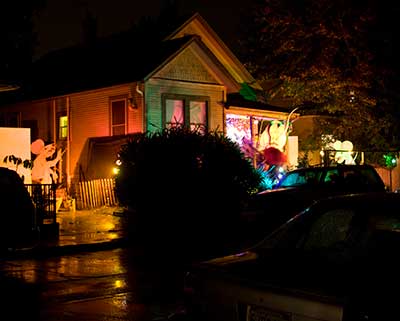 halloween house 2008